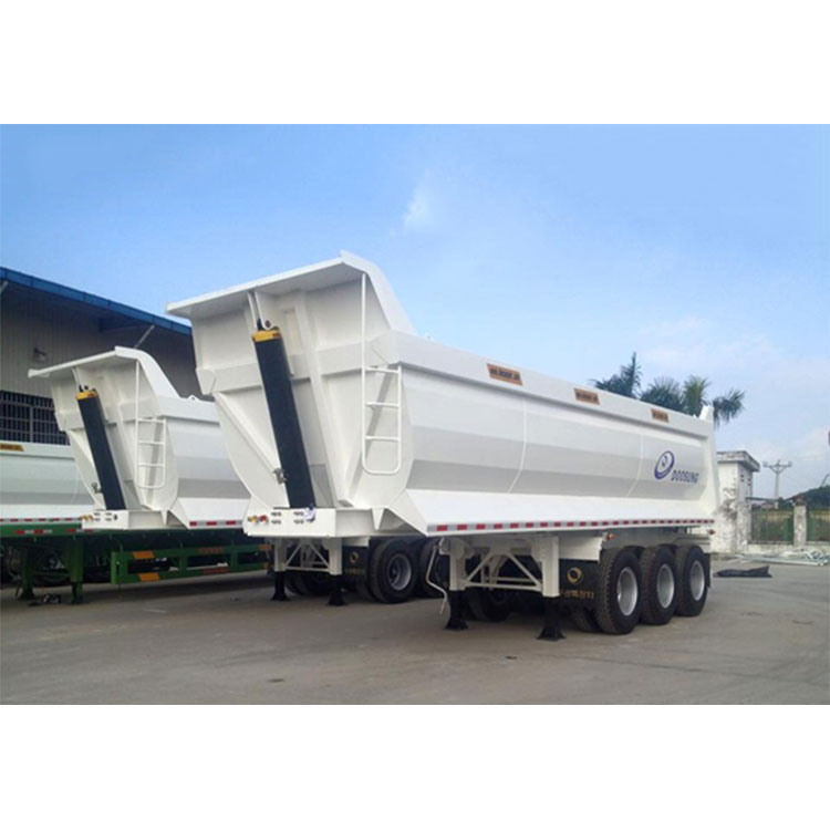 Tatlong Axle Dump Semi Trailer 40Ton